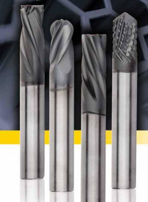 肯纳整体硬质合金铣刀